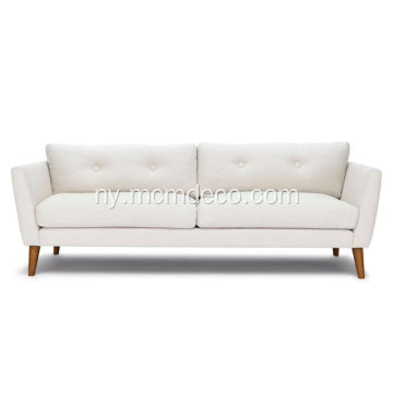 Sofa Yoyala ya Emil Quartz Yokhala Pabalaza